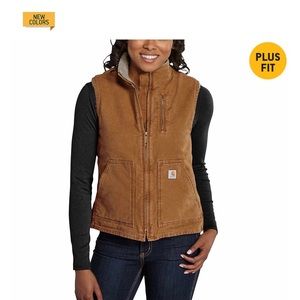 Women’s Carharrt Sherpa lined vest